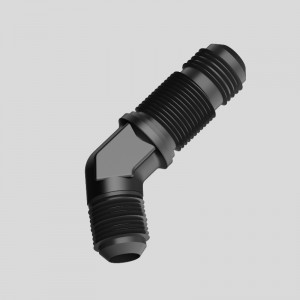 60 βαθμού αρσενικός προσαρμοστής συναρμολόγησης καυσίμων χύδην κεφαλής Αλουμίνιο